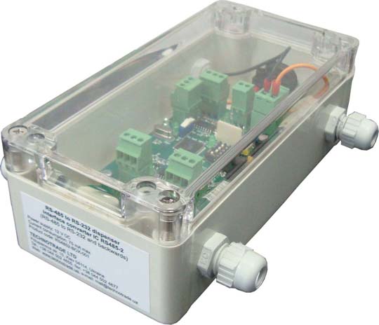 Click to enlarge picture RS-485/RS-232 interface converter
