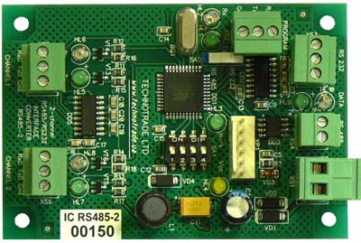 Click to enlarge picture RS-485/RS-232 dispenser interface converter RS-485/RS-232