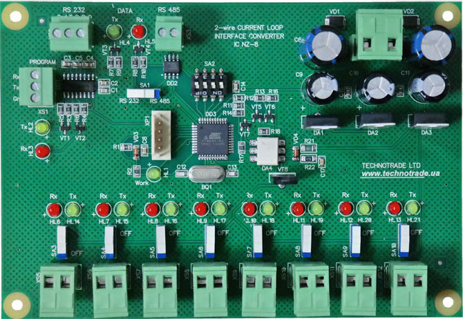 Click to enlarge picture Compac dispenser interface converter RS-485 / RS-232