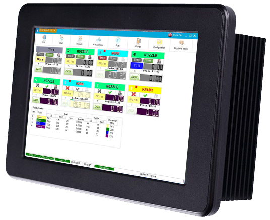Click to enlarge picture Automated fuel management system NaftaPanel