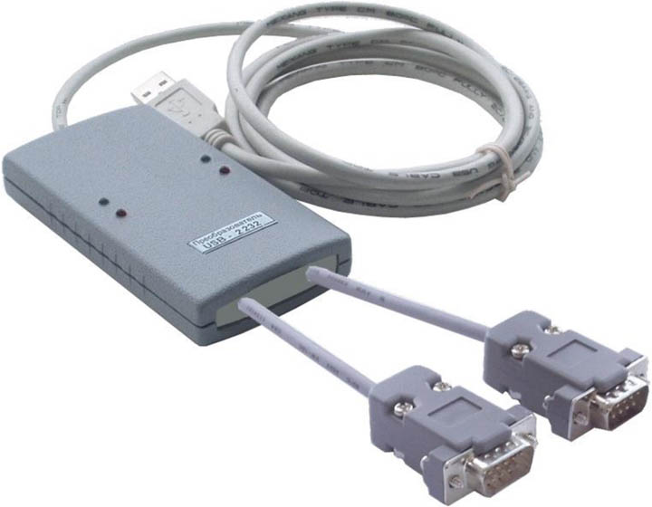 Click to enlarge picture USB to RS-232 interface converter