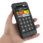 Control panel for PTS-Master forecourt controller