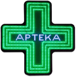 Светодиодные кресты для аптек
