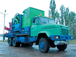 Well underground and capital repair unit URAN - 20.1 (coiled tubing unit)