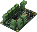 RS-485 to RS-232 dispenser interface converter