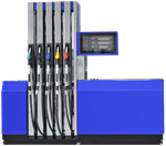 Gasoline, LPG, and CNG dispensers