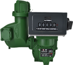 Mechanical fuel register meters