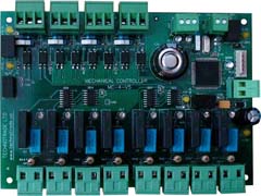 MC-4 controller PCB board with terminal blocks