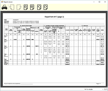 NaftaPOS software reporting