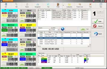 NaftaPOS software general view 1