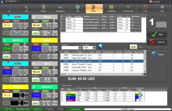 Fuel management software NaftaPOS general view 2