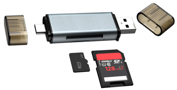 SD flash card readers/adaptors